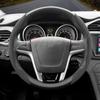 2pcs Breathable Material Faux Suede Cover Ergonomic Anti-Slip Cover  Year-Round Driving