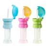 2 In1 Portable Leak-Proof Water Bottle Toppers With Straw Universal Drinking Caps Reusable Bottle Lids for Juice Home Outdoor