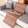 New Rattan Mat Sofa Cushion Summer Summer Mat One Piece Combination Cushion Sofa Cover Cover Cloth