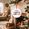 Gift Stocking Decoration Souvenir Wooden Christmas Pendant