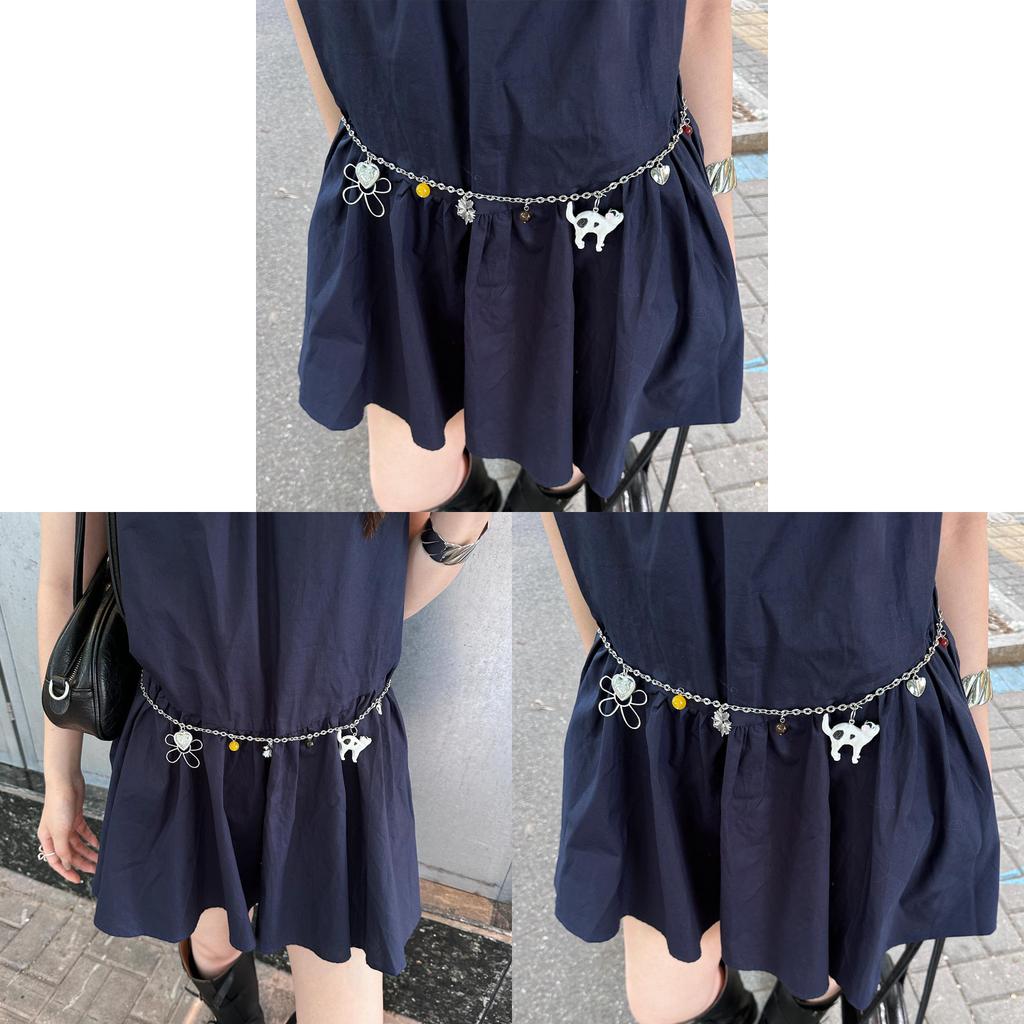 Vintage Animal Metal Waist Belt For Girls Handcrafted Punk Accessories