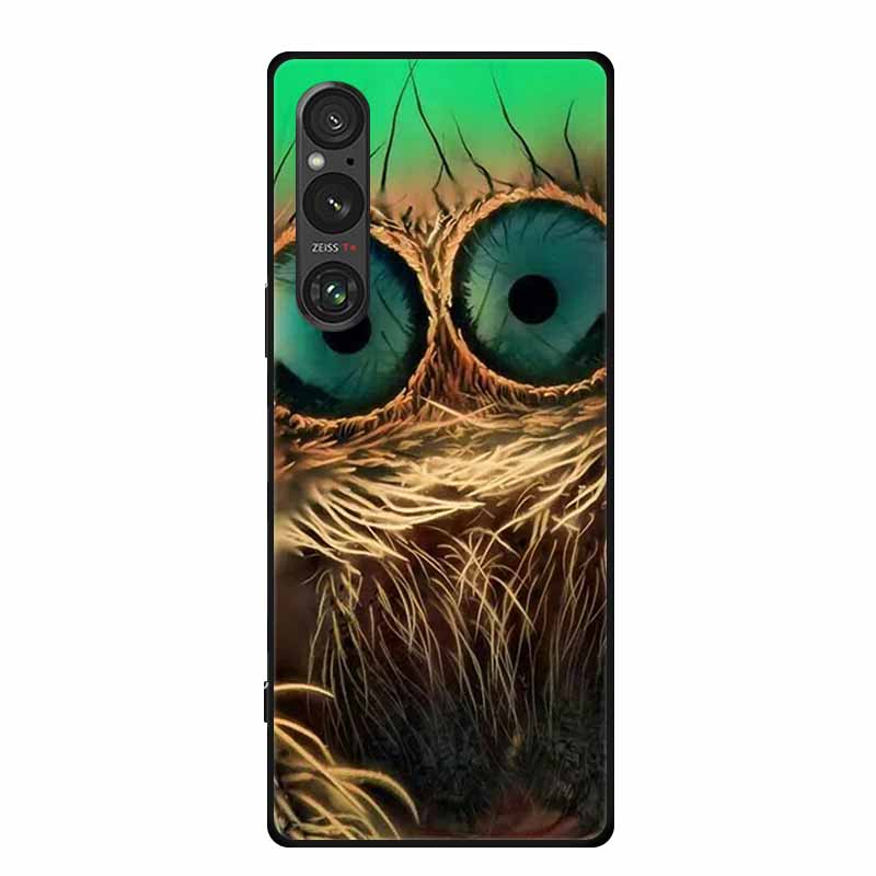 Etui na Sony Xperia 1 VI, luksusowe, miękkie silikonowe etui z TPU na tył telefonu Sony Xperia 1 VI 5G, urocze, odporne na wstrząsy, z motywem kwiatów i kreskówek
