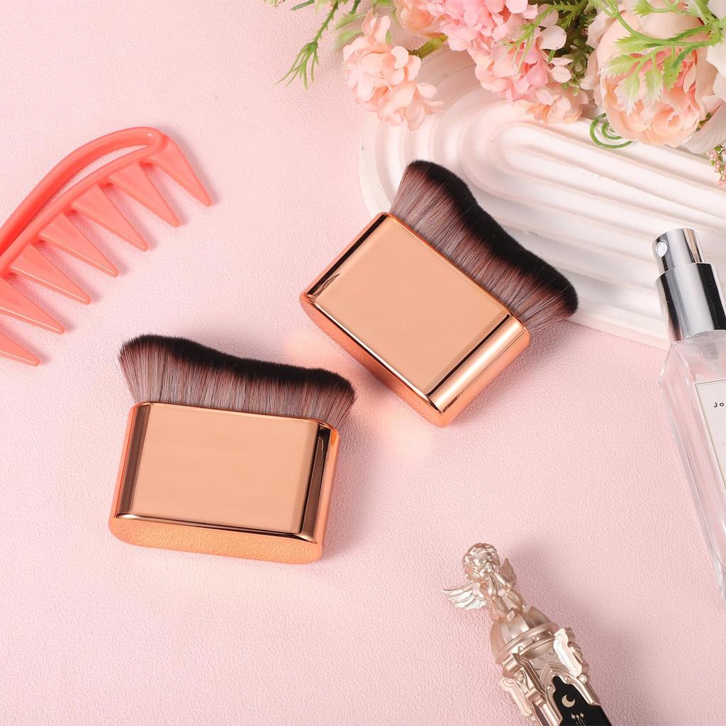 Tanning Brush,Body Makeup Brush With Soft Bristles, Applicator Sunscreen Brush Foundation Brush For Kabuki Legs Arms Neck Back Body Face