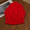 Warm Interlaced Hat With Humorous Hair Fashion Unisex Cold Weather Ear Security For Family