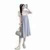 2026 Summer Fashion Elegant Maternity Dress - Stylish Patchwork Loose Fit