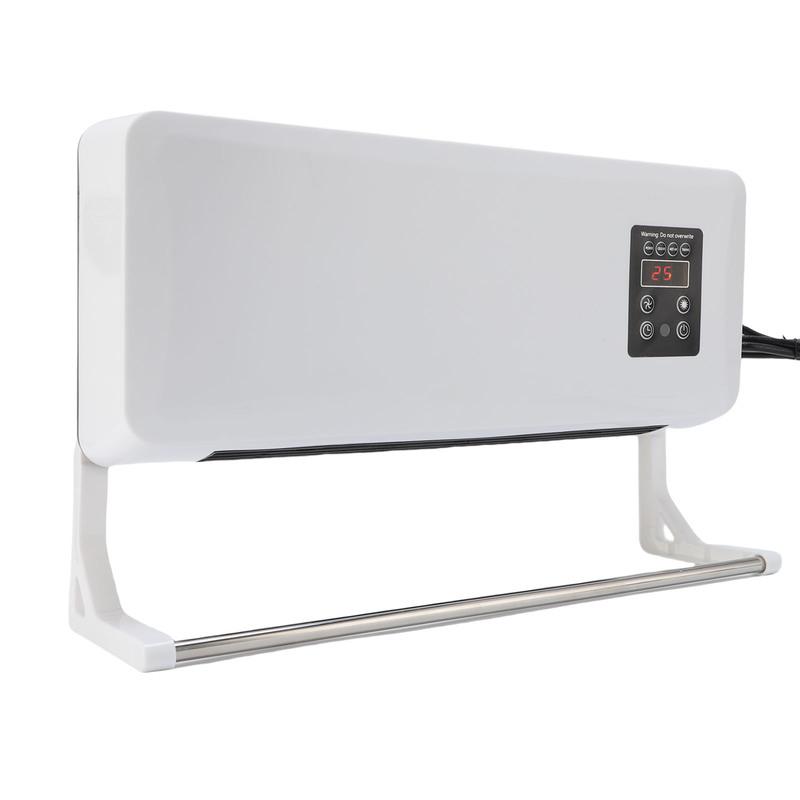 Wall Heater Cooler Efficient Space Saving Versatile Low Noise Wall Mounted Air Conditioner Easy To Operate for Home Bedroom