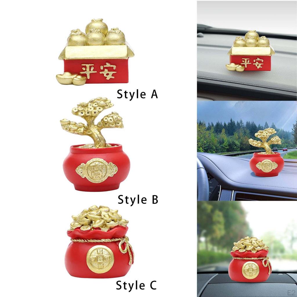 Chinese Money Figure Spring Festival Decoration Props Home Table Souvenir Indoor Gift