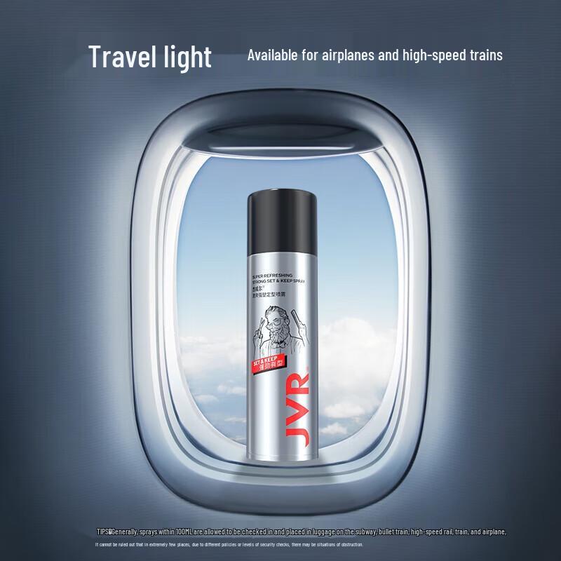 JVR Men's Strong Hold Hair Styling Set