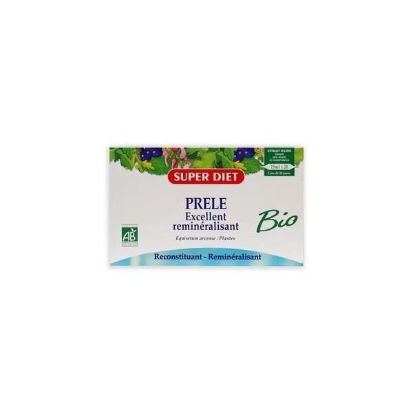 Superdiet Prêle Bio 20 ampoules