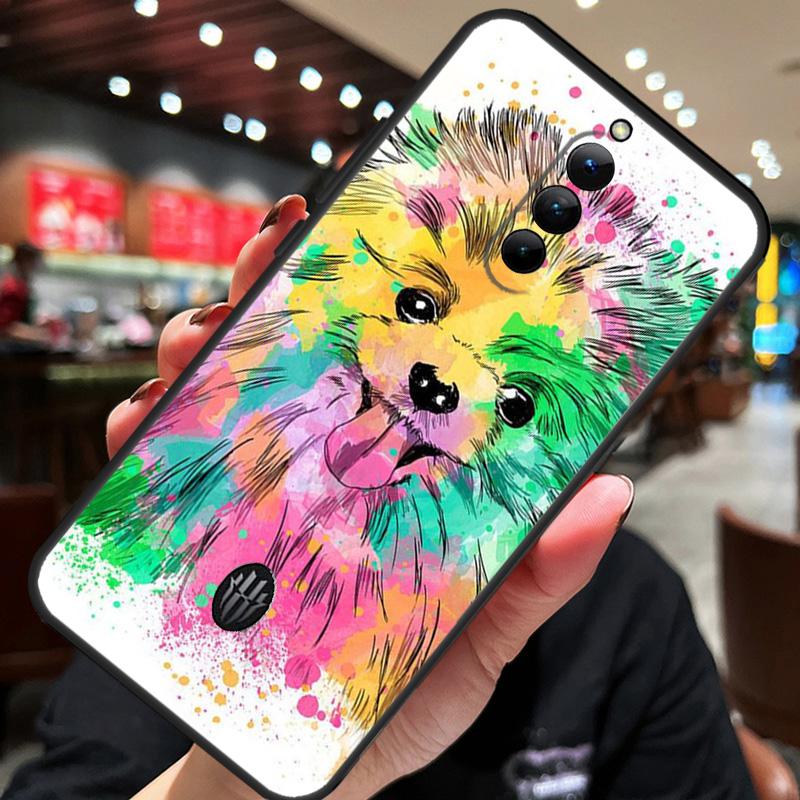 Pomeranian Dog Case For ZTE Nubia Red Magic 10 Air 7 6S 7S Pro Red Magic 11 10 9 8 8S 9S 10S Pro Plus Cover