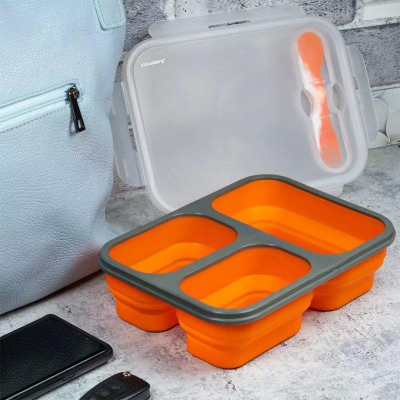 Silikonowy Składany Lunch Box Klausberg Kb-7024
