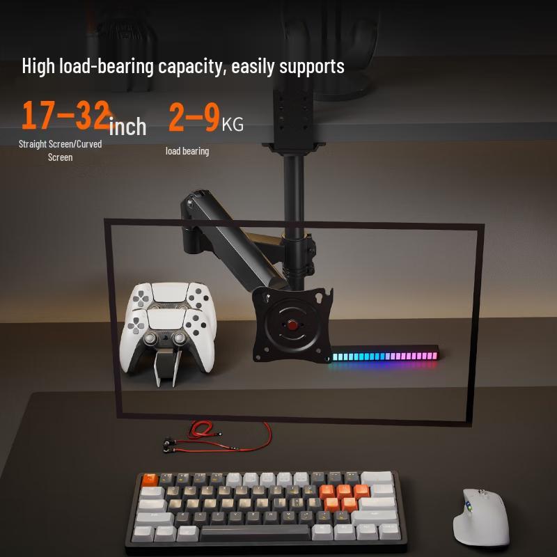 Desktop Inverted Mount Monitor & Laptop Arm