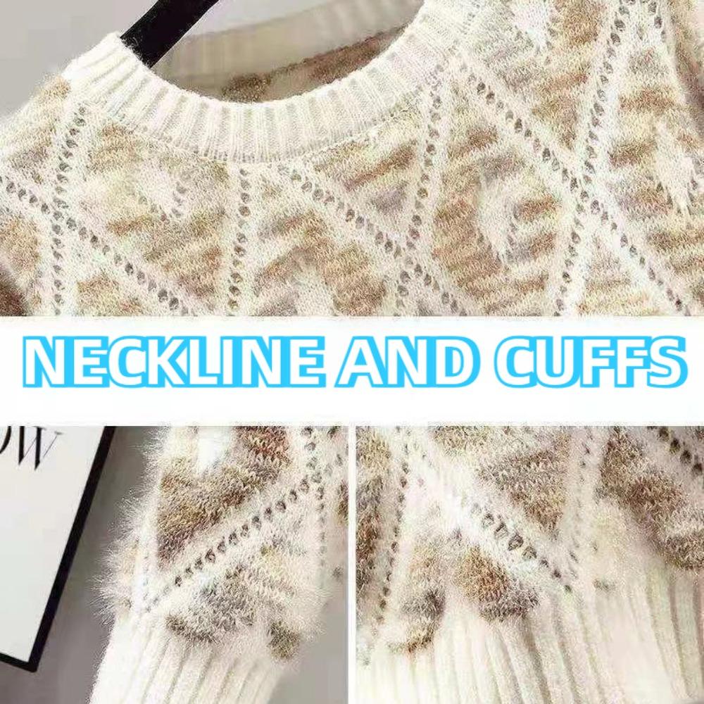 Fleece and Thicker Women's Loose Inner with Short Pullover Sweater Fashionable Mori Knitted Sweaters