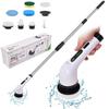 Multifunction Electric Cleaning Brush: Adjustable Nine-in-One for Bathroom & Glass