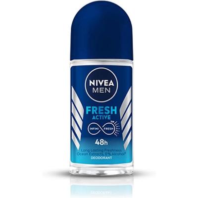 Nivea For Men Fresh Active 48 Hs Deodorant Roll-On 2 Pcs 50ml