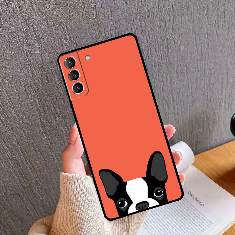

Funny french bulldog Phone Case For Samsung Galaxy S24 S26 Ultra S20 S21 S22 S23 S25 Plus S10 S24 S25 FE Cover Galaxy S25Ultra