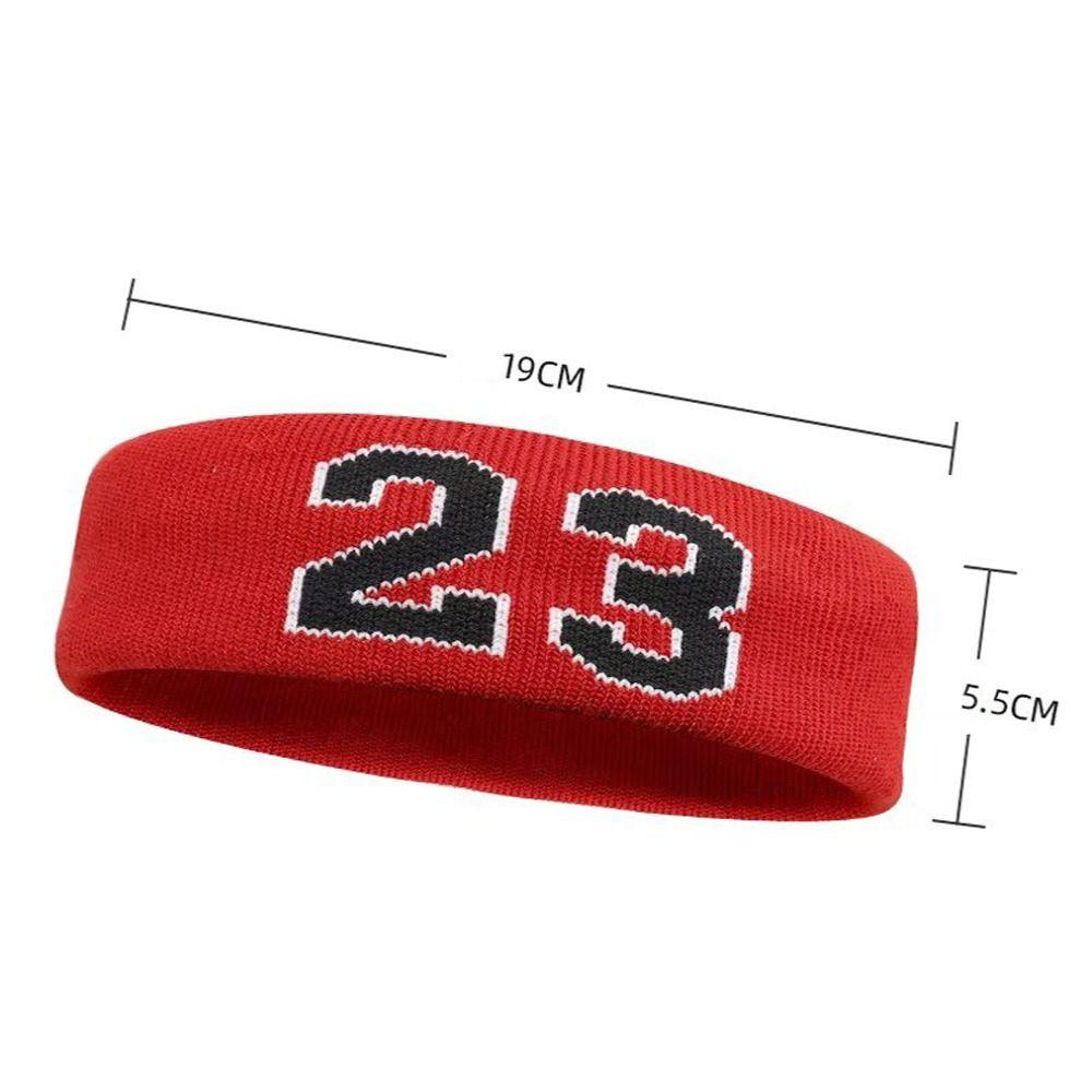 Sweat-Absorbent Sports Headband Elastic Running Headband Basketball Headband  Basketball