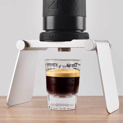 Platzsparender Kaffeemaschinenständer mit Höhenverstellung Kaffeetropfer-Ablage Aluminiumlegierungsbügel für kleine Küchen