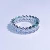 Luxury Zircon Starry Diamond Ring for Women - High-End Niche Design