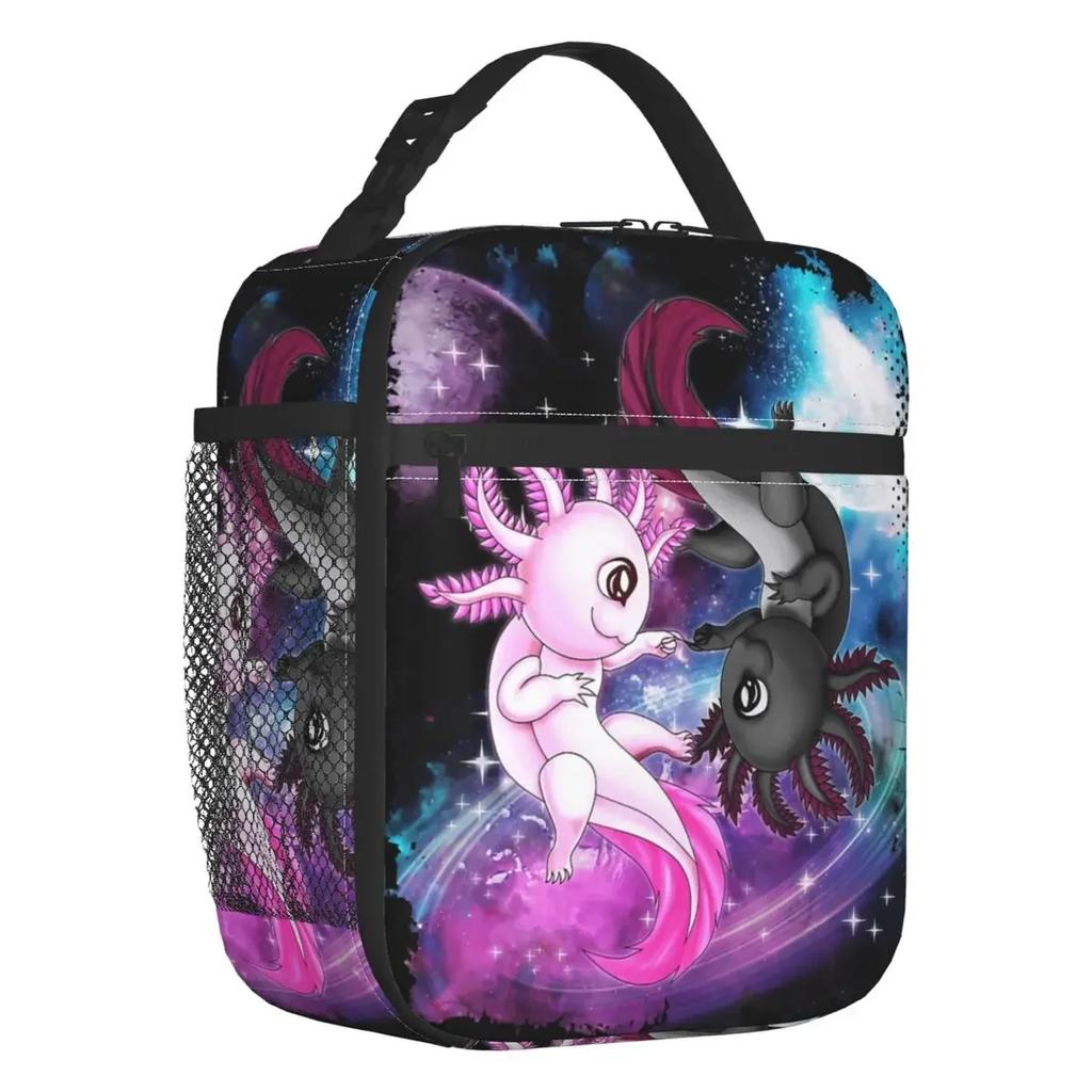 My Spirit Animal Is An Axolotl Lunch Box Multifunction Salamander Animal Cooler Thermal Food Insulated Lunch Bag Kids School