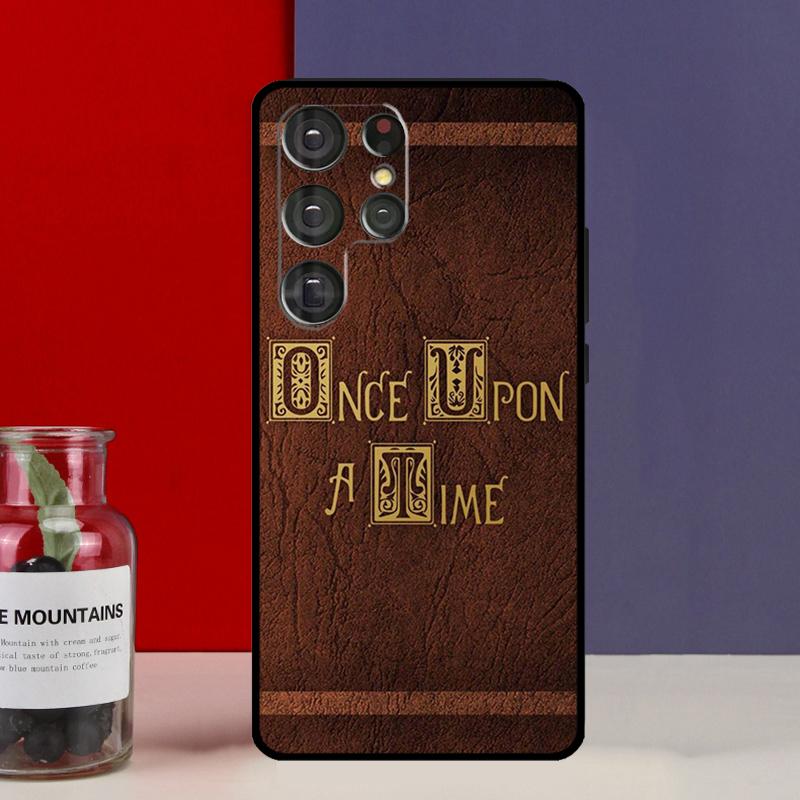 Etui Funda Once Upon A Time Do Samsung Galaxy S25 Ultra S9 S10 S20 S21 S22 Plus S23 Ultra S24 FE Pokrowiec na Telefon