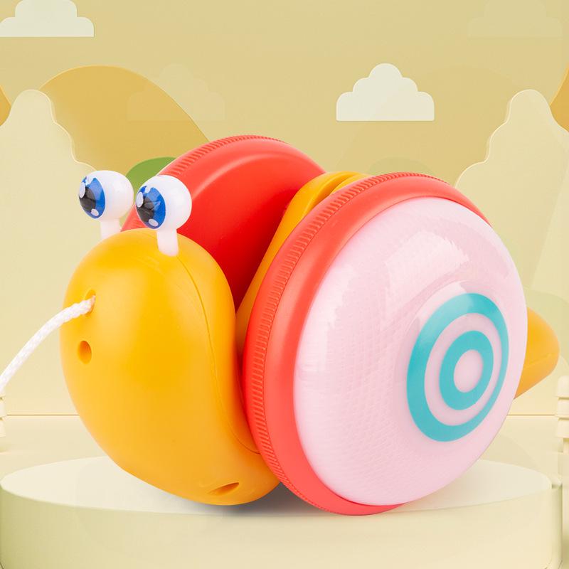 Luminous Snail Toy: Electric Traction Rope for Crawling and Play