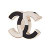 CHANEL [23 Early Spring New Products] Fashion Trend Brooch Women's Black/White