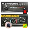 3pcs A/C Heater Control Knob Fan for Switch Dodge Ram Van for Jeep Wrangler TJ