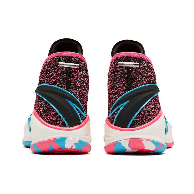 Anta Basketball Collection High top Performance Basketball Shoes Men's Neon Pink 112011601-4