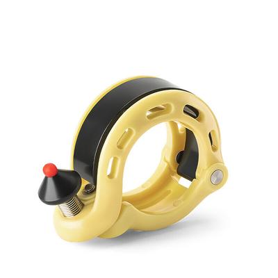 Q-shaped Bicycle Bell 100db Yellow
