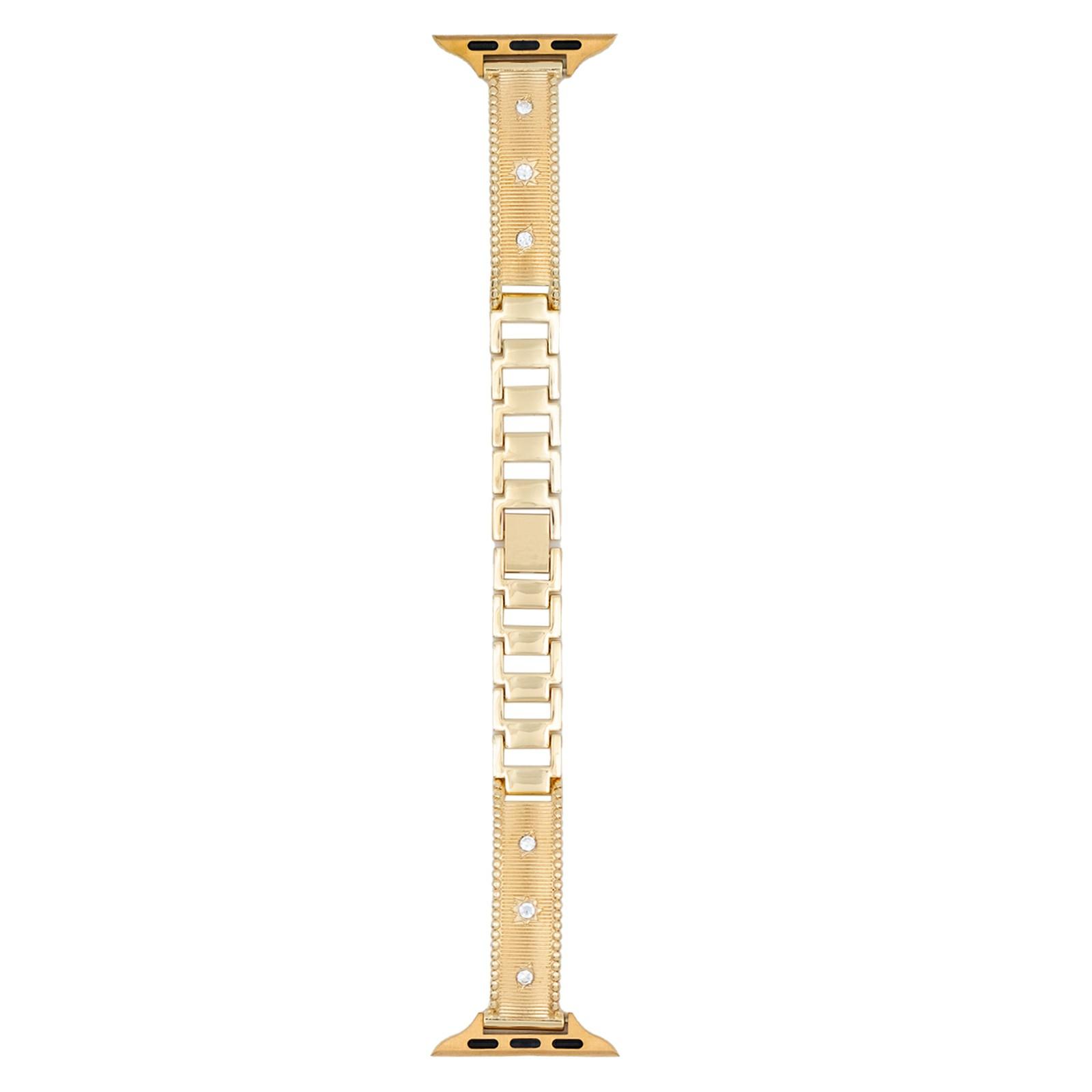 

Ремінець-браслет для Apple Watch Series 10 Ultra 9 8 7 SE 6 5 4 3 2 1 46 мм 49 мм 45 мм 44 мм 42 мм Ремінець для годинника зі стразами з нержавіючої сталі Gold