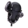 Winter men's fashion cold hat outdoor travel warm hat fleece thickened ear protector cotton hat