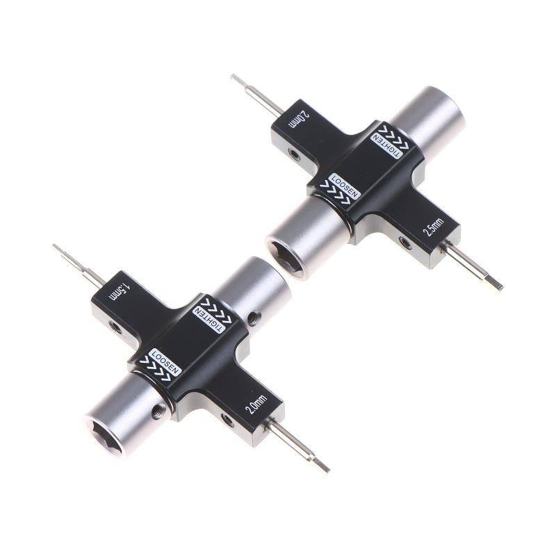 M5 Ratchet Wrench Screw Nut 1.5-2.5MM Hex Driver for RC Propeller Motor Quick Change Assembly