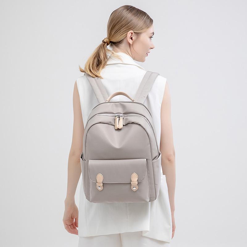 Fashion Business Commuter Backpack Women's Computer Bag Large Capacity Oxford Cloth Backpack