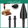 Firewood Drill Machine Wood 3242mm Cone Punch Driver Square Shankround Shankhex Shank Drill Bit Split Drill Woodworking Tool
