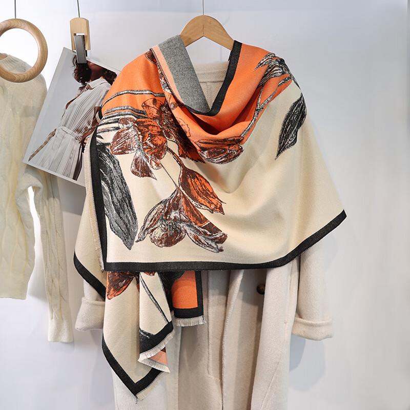 Liangsu Women s Floral Print Scarf