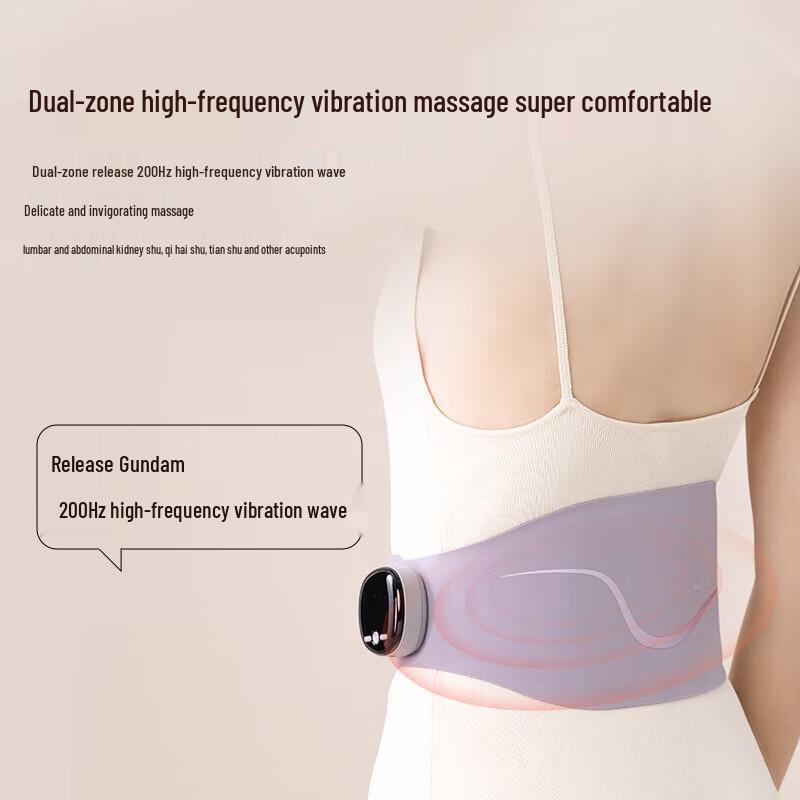 Portable Wireless Heated Kneading Waist Massager