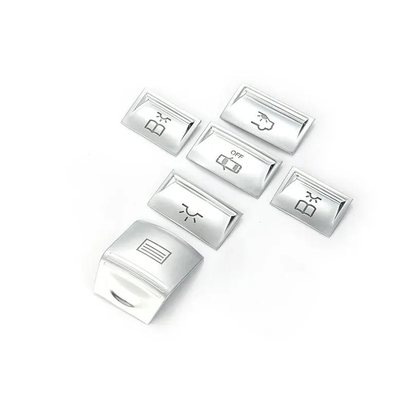 Auto Dach Schiebedach Leseleuchte Knöpfe Aufkleber Dekoration Für Mercedes Benz GLK C E Klasse X204 W204 W212 Innenleuchte Abdeckung Zierleiste