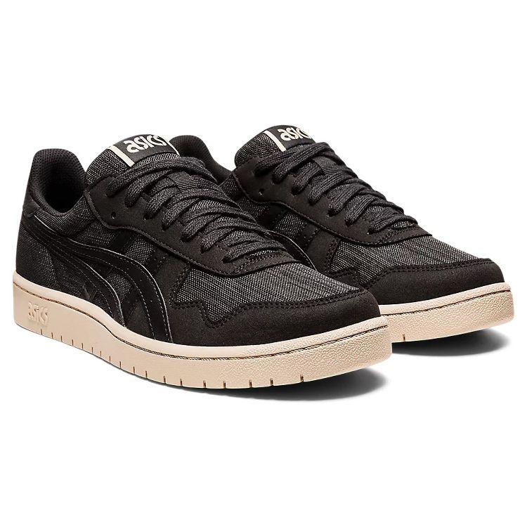 Asics Japan S Leather Suede Low Top Sneakers Unisex Sneakers Black 1201A635-001