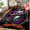 1Pc Jack Skellington'S Portrait Rug Office Carpet Indoor Outdoor Doormat Nonslip Soft Living Room Christmas Halloween Gift D292242