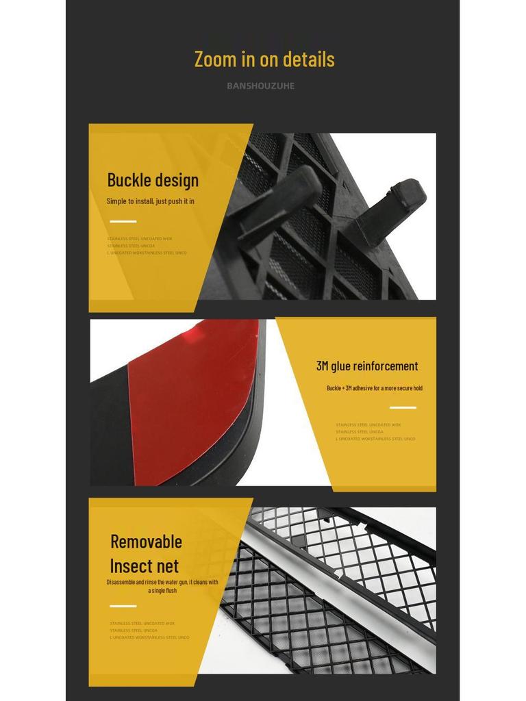 Model Y Insect-Proof Air Vent Filter Cover for Refresh Version