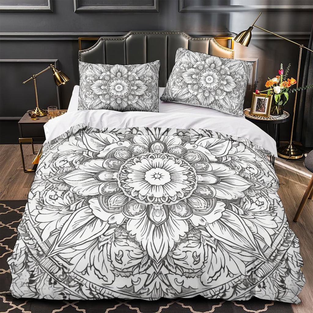 3D Digital Printing Bedding Two Or Three-Piece Set Bohemian Series Polyester