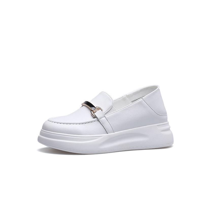 New women's shoes lazy two wearing sandals women's leather casual half slippers women