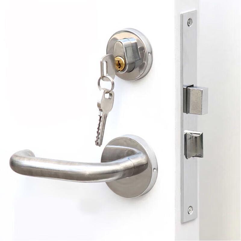 Stainless Steel Fire Door Lock Set