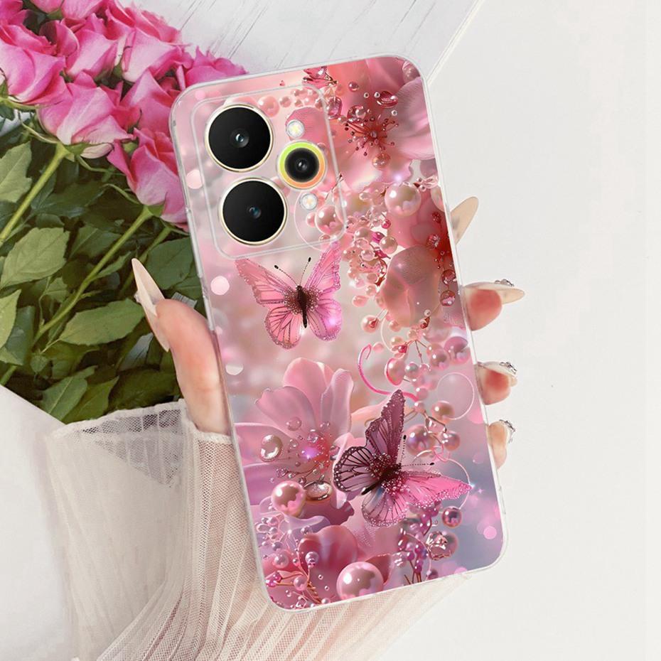 2025 Niedliche Druck Handyhülle für Realme 15 15Pro Weiche Silikon TPU Hüllen für Realme15 15 Pro 5G Rückseiten Bumper
