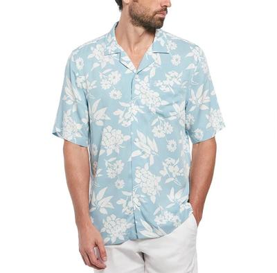 Original Penguin Viscose Camp Aop Floral Short Sleeve Shirt