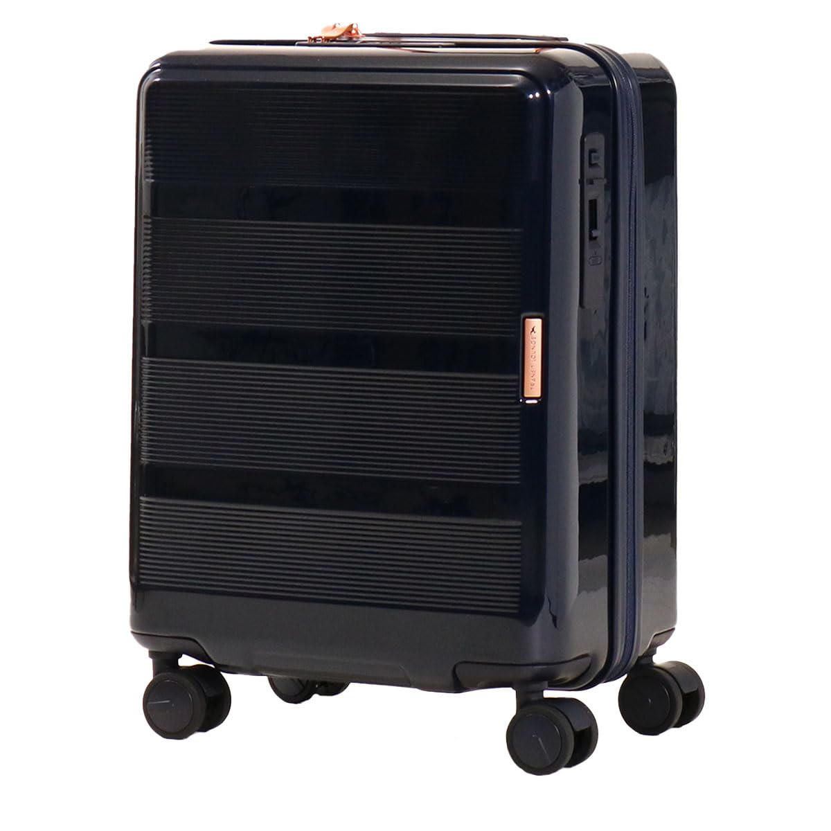 

Валіза біжутерія Bijoux 34л 46см 50010 Ручна поклажа Тверда валіза Блискавка Можна брати на борт Обладнана TSA-замком Ripple Plus Темно-синій [Transit Lounge] Темно-синій