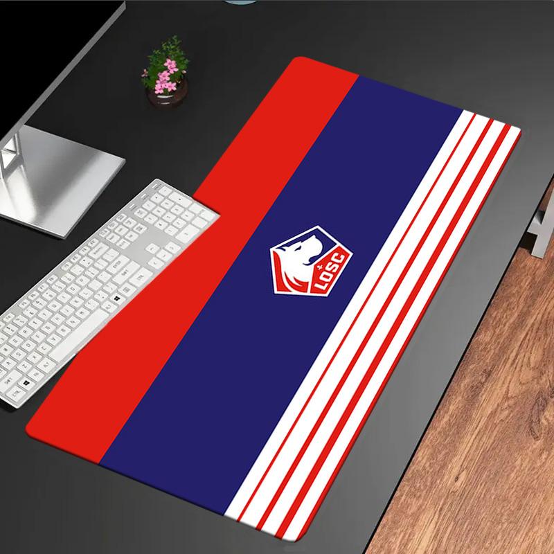 Losc Football Crest mouse pad, rubber base, esports desk mat, mouse pad for gamers and office use, gaming desk , easy to clean mat