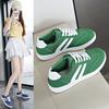 Autumn and Winter Women's Shoes, Women's Sneakers, White Sneakers, Low-top Round-toe Lace-up Casual Shoes