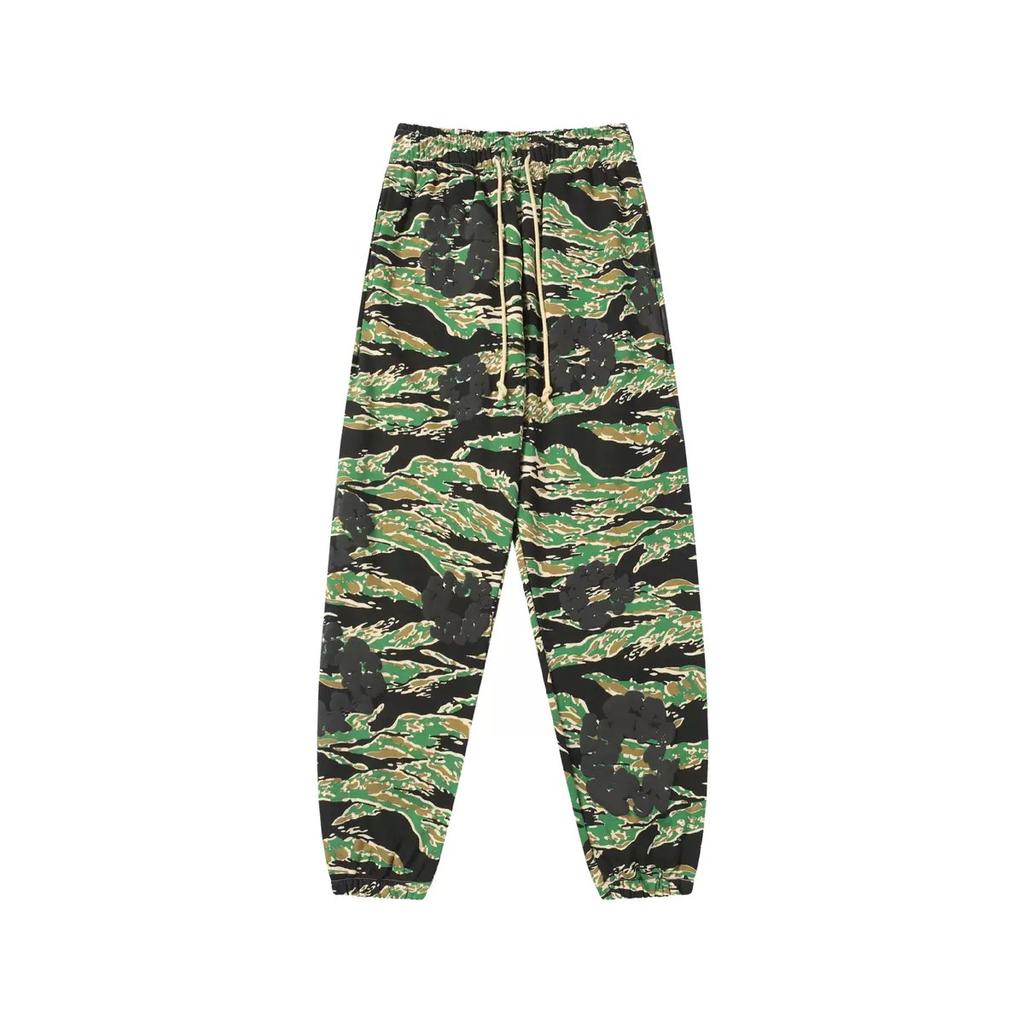 DRIPX Fashionable Foam Printed Camouflage Sanitary Pants, European and American Fashionable Men's Pants